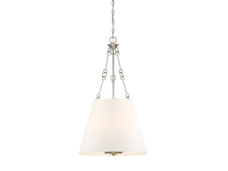 Austin Four Light Pendant in Satin Nickel