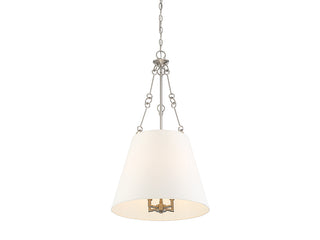 Austin Four Light Pendant in Satin Nickel