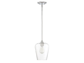Octave One Light Pendant in Polished Chrome