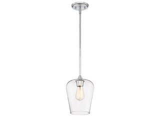 Octave One Light Pendant in Polished Chrome