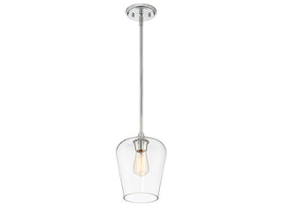 Octave One Light Pendant in Polished Chrome