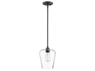 Octave One Light Pendant in English Bronze