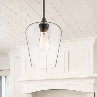 Octave One Light Pendant in English Bronze