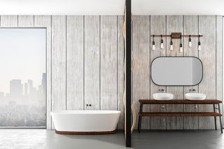 Burgess Six Light Bath Bar in Durango
