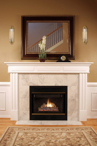Pike One Light Wall Sconce in Warm Brass