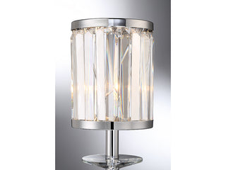 Ashbourne One Light Wall Sconce in Polished Chrome