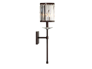 Ashbourne One Light Wall Sconce in Mohican Bronze