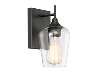 Octave One Light Wall Sconce in English Bronze