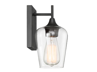 Octave One Light Wall Sconce in English Bronze