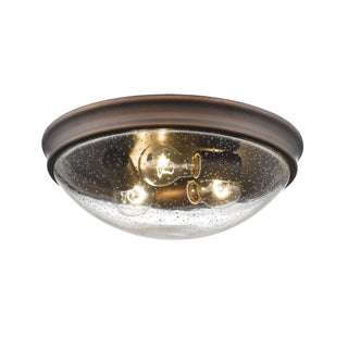 Millennium - 5229-RBZ - Three Light Flushmount - Belforge - Rubbed Bronze