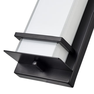 Outdoor Wall Sconce LED Powder Coated Black