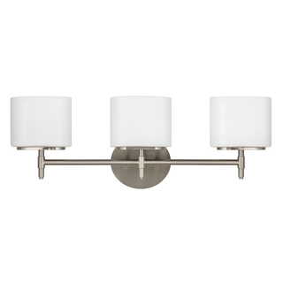 Trinity Bath and Vanity with Satin Nickel Finish