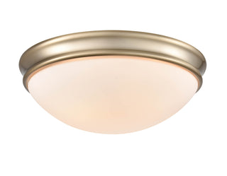 3-Light Flushmount Ceiling Light Modern Gold