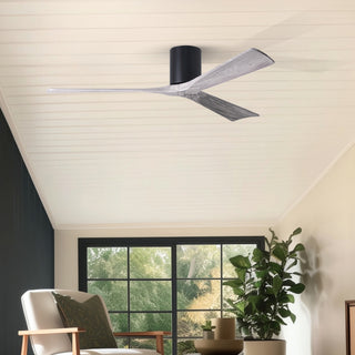 Irene-3H 60" Ceiling Fan in Matte Black