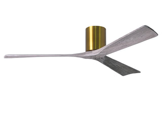 Matthews Fan Company - IR3H-BRBR-BW-60 - 60" Ceiling Fan - Irene-3H - Brushed Brass
