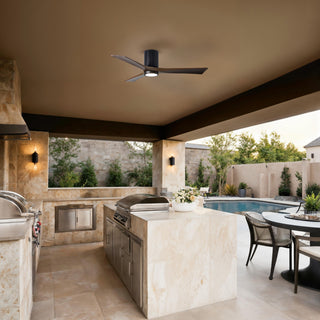Irene-3HLK 52" Ceiling Fan in Matte Black