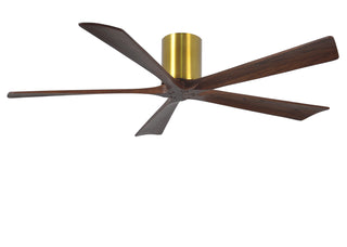 Matthews Fan Company - IR5H-BRBR-WA-60 - 60" Ceiling Fan - Irene-5H - Brushed Brass