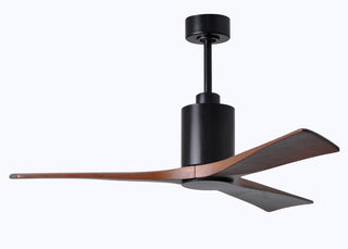 Patricia-3 52" Ceiling Fan in Matte Black