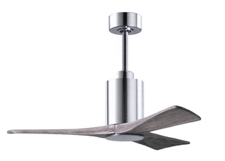 Patricia-3 42" Ceiling Fan in Polished Chrome