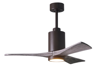 Matthews Fan Company - PA3-TB-BW-42 - 42" Ceiling Fan - Patricia-3 - Textured Bronze
