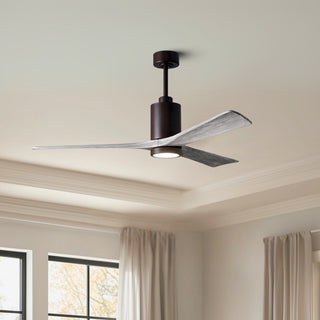Patricia-3 60" Ceiling Fan in Textured Bronze