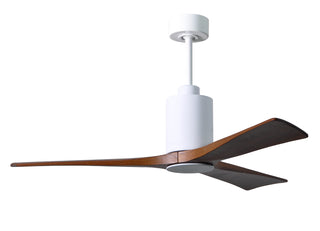 Patricia-3 52" Ceiling Fan in Gloss White