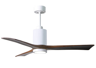 Matthews Fan Company - PA3-WH-WA-52 - 52" Ceiling Fan - Patricia-3 - Gloss White