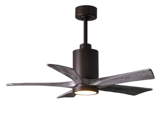 Matthews Fan Company - PA5-TB-BW-42 - 42" Ceiling Fan - Patricia-5 - Textured Bronze