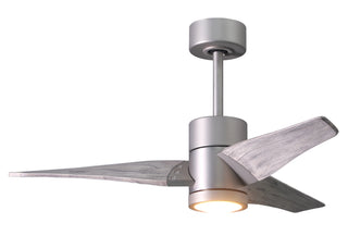 Matthews Fan Company - SJ-BN-BW-42 - 42" Ceiling Fan - Super Janet - Brushed Nickel