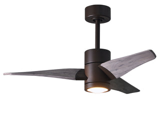 Matthews Fan Company - SJ-TB-BW-42 - 42" Ceiling Fan - Super Janet - Textured Bronze
