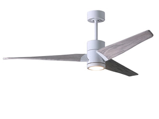 Matthews Fan Company - SJ-WH-BW-52 - 52" Ceiling Fan - Super Janet - Gloss White