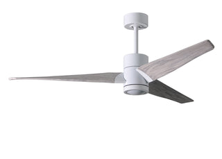 Super Janet 60" Ceiling Fan in Gloss White