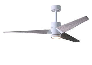 Matthews Fan Company - SJ-WH-BW-60 - 60" Ceiling Fan - Super Janet - Gloss White