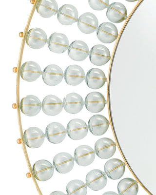 Calais Mirror in Gold Leaf