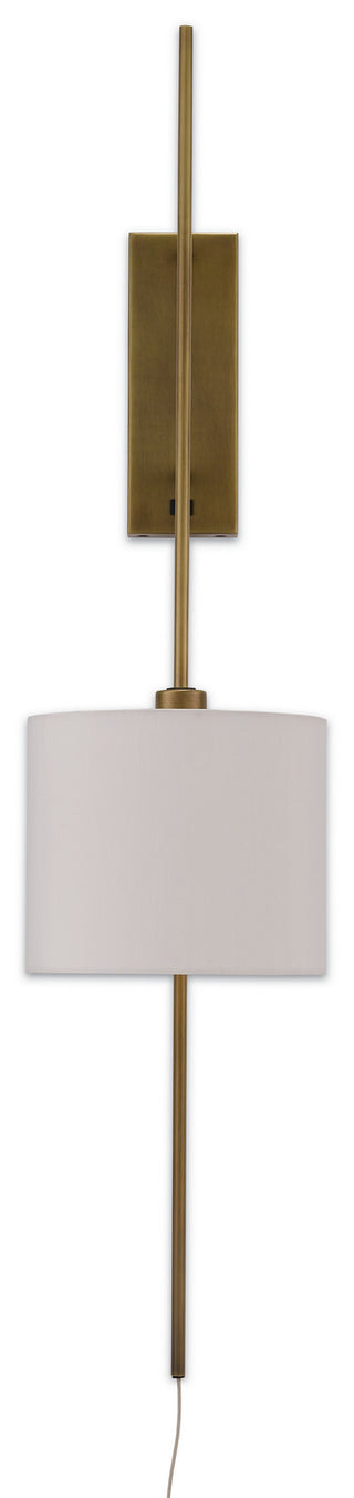 Savill One Light Wall Sconce in Antique Brass