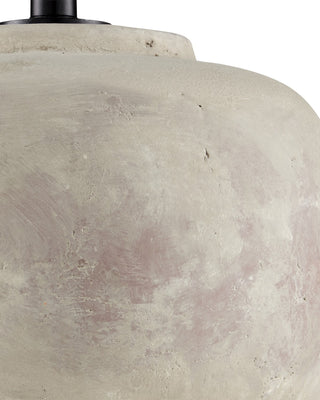 Beton One Light Table Lamp in Antique Earth