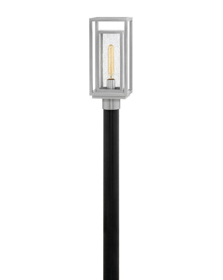 Hinkley - 1001SI - LED Post Top or Pier Mount Lantern - Republic - Satin Nickel