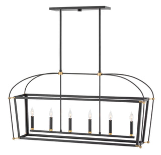 Hinkley - 4054BK - LED Pendant - Selby - Black