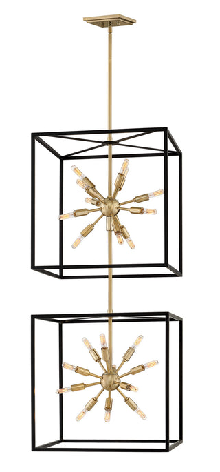 Hinkley - 46316BLK - LED Pendant - Aros - Black