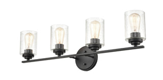 4-Light Vanity Matte Black