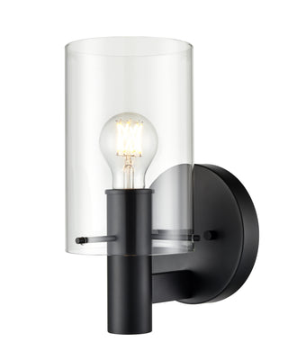 Apolla 1-Light Wall Sconce Matte Black