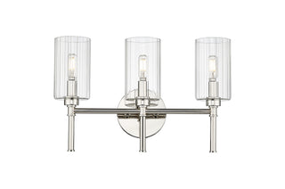 Chastine 3-Light Vanity Polished Nickel