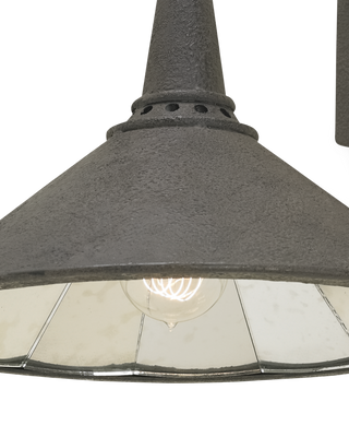 Manuscript Black Wall Sconce