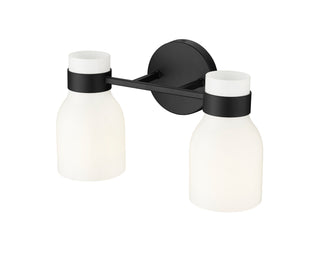 Corella 2-Light Vanity Matte Black
