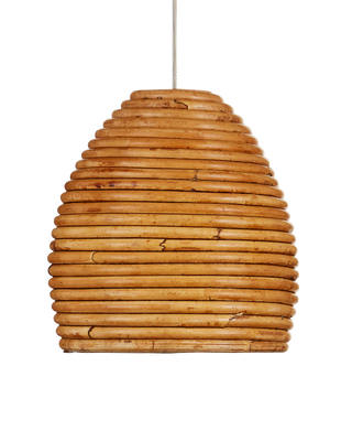 Beehive 1-Light Round Multi-Drop Pendant