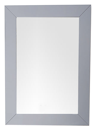 Weston 29" Rectangular Mirror, Silver Gray