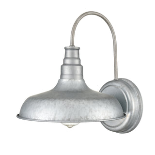 1-Light Outdoor Wall Sconce Galvanized