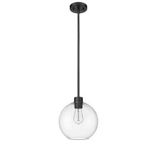 Basin 1-Light Outdoor Hanging Pendant Powder Coated Black