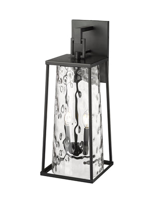 Dutton 2-Light Outdoor Wall Sconce Powder Coated Black