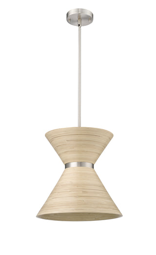 Jaycen 1-Light Pendant light Brushed Nickel